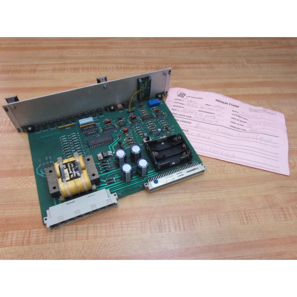 Isi Robotics A6A47-1I Voltage Monitor Board  A6A471I Repair  5816 - Refurbished
