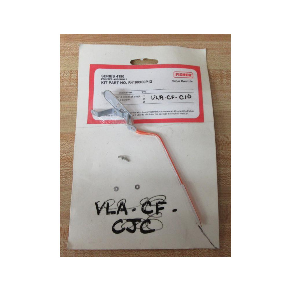 Fisher Controls R4190X00P12 Pointer Assembly Kit