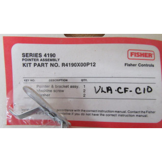 Fisher Controls R4190X00P12 Pointer Assembly Kit