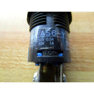IDEC AS6-Y Selector Switch AS6Y WO Wires6 Blades - Used
