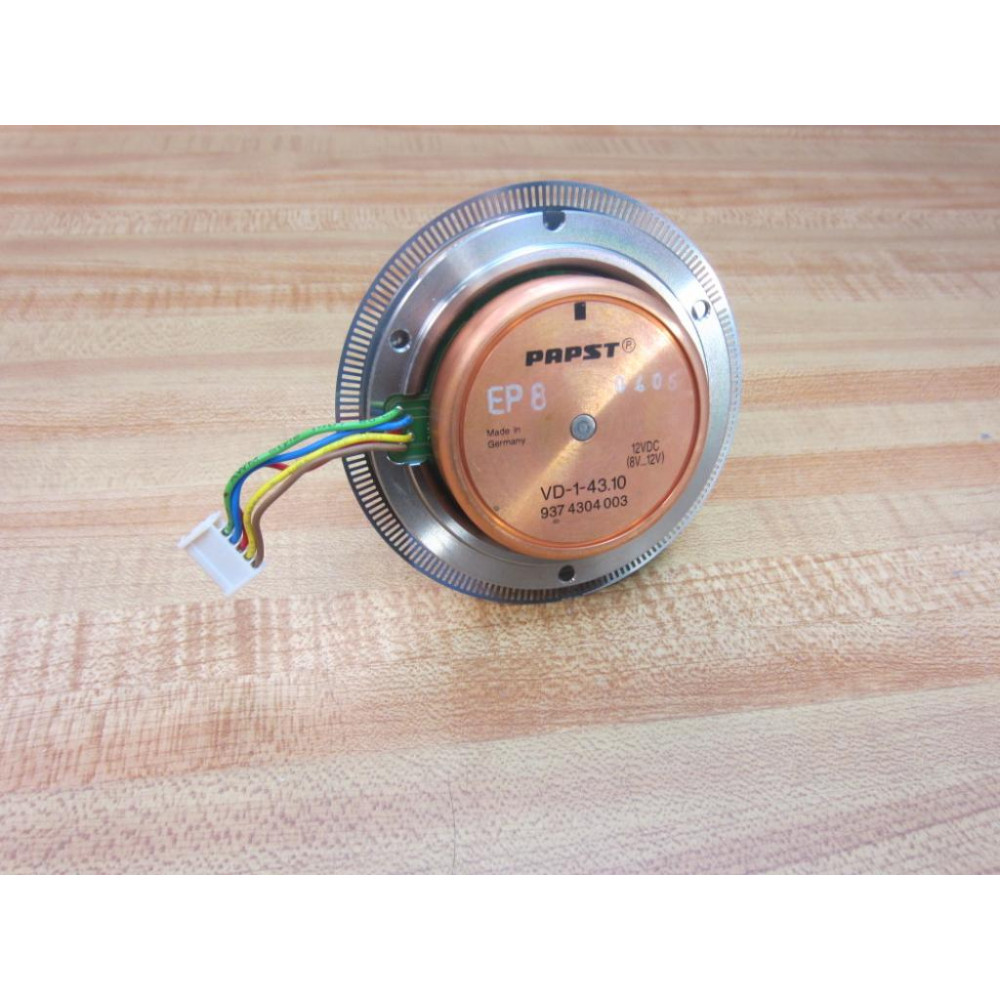 Papst VD-1-43.10 DC Brushless Motor VD14310 - New No Box