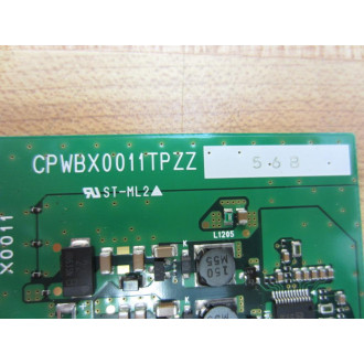 Sharp CPWBX0011TPZZC Circuit Board CPWBX0011TPZZ-56B - Used
