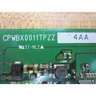 Sharp CPWBX0011TPZZC Circuit Board CPWBX0011TPZZ-4AA - Used