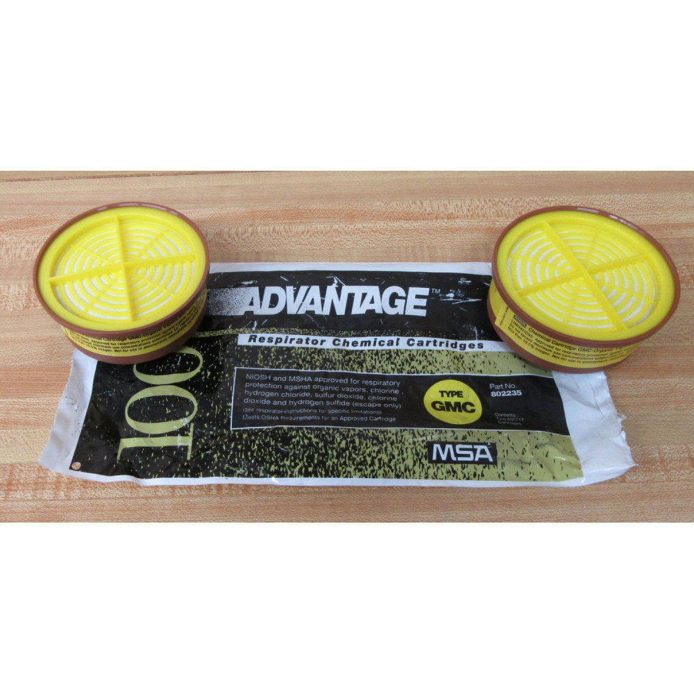 Advantage  MSA 802235 Respirator Cartridge  801717