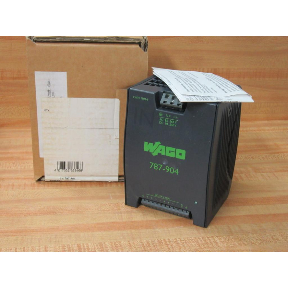 Wago 787-904 Power Supply LWN 1601-6C1