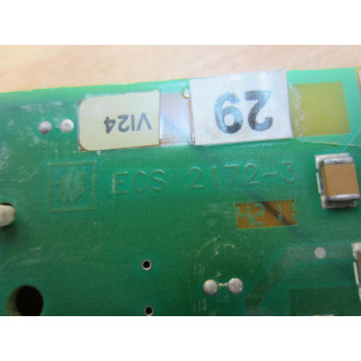 SIEI ECS 2172-3 Circuit Board ECS21723 - Used