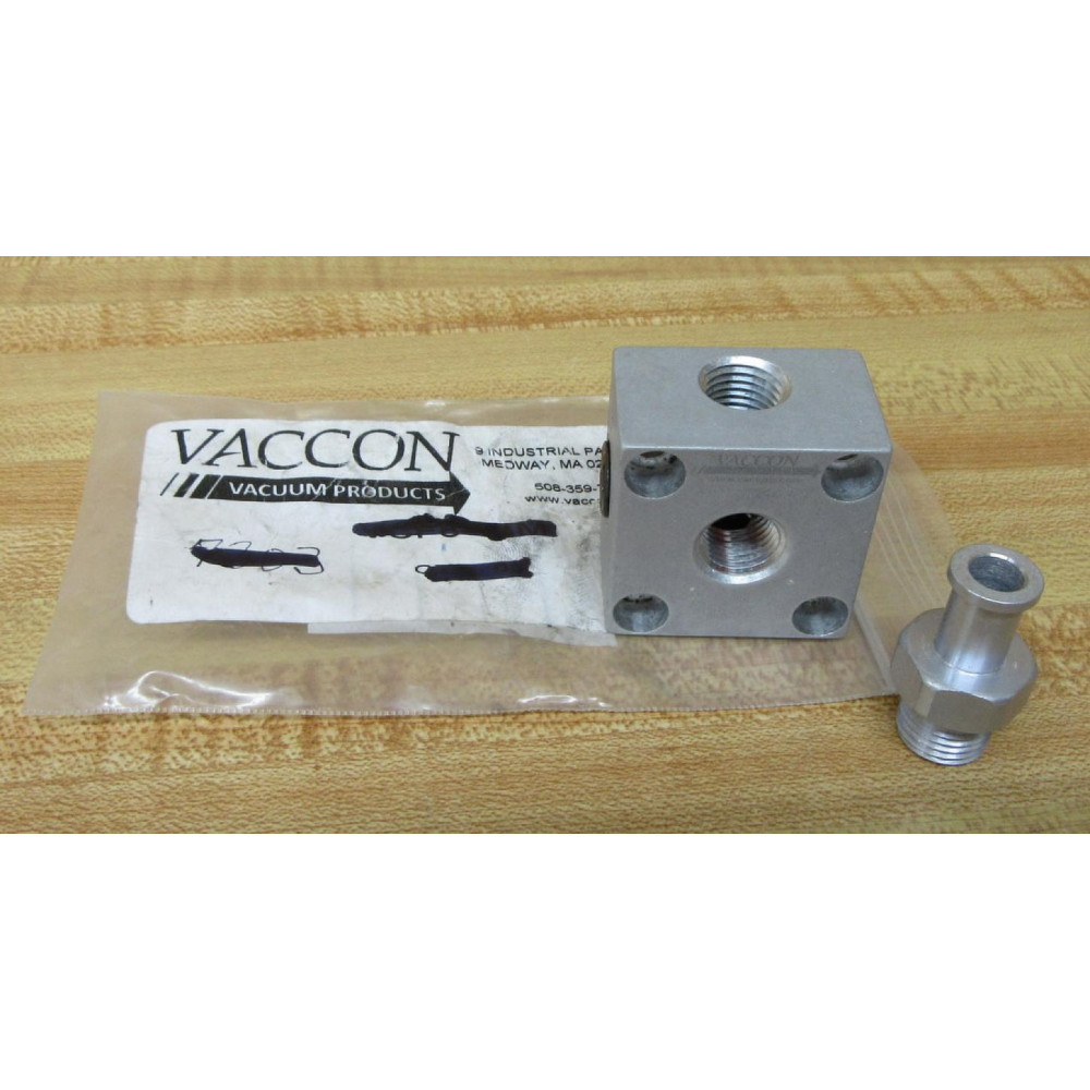 Vaccon MB14-40 Cup MountManifold Block VCF8-14MM Vaccon MB14-40 Cup MountManifold Block VCF8-14MM