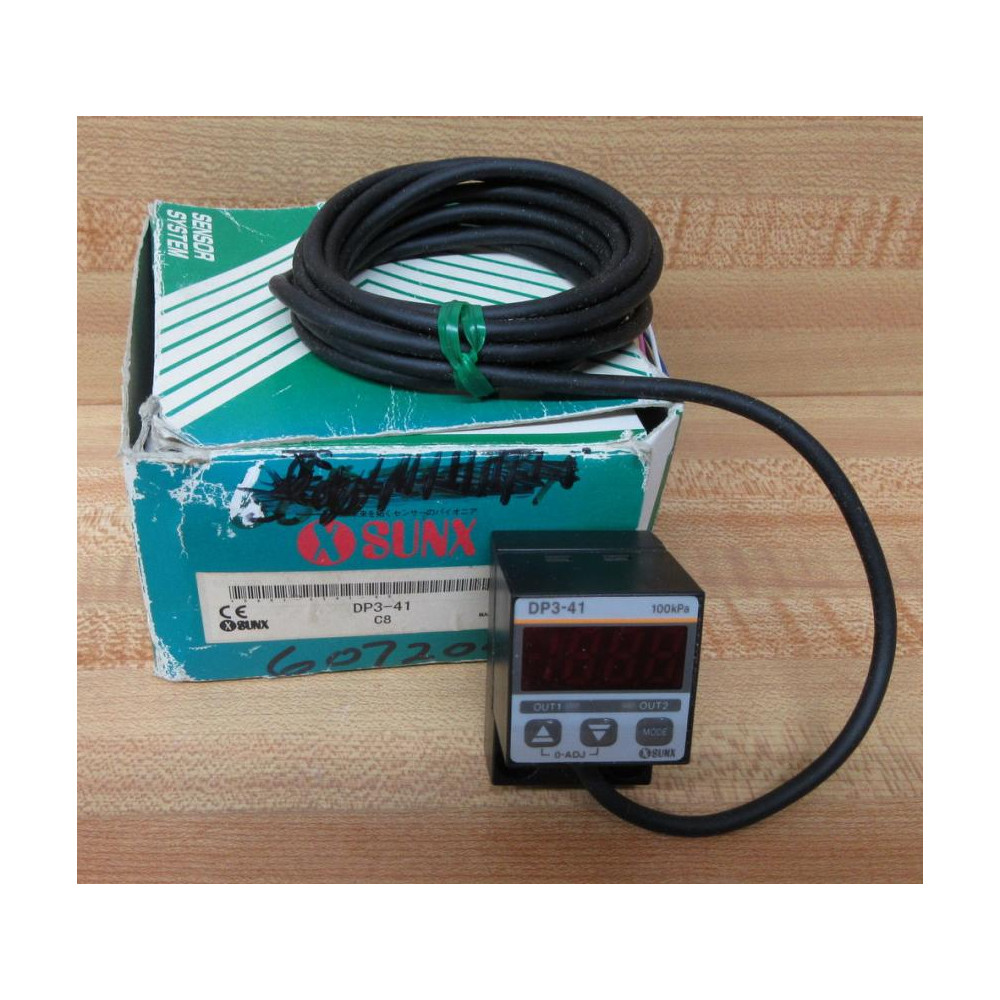 Sunx DP3-41 Digital Pressure Sensor DP341 Sunx DP3-41 Digital Pressure Sensor DP341