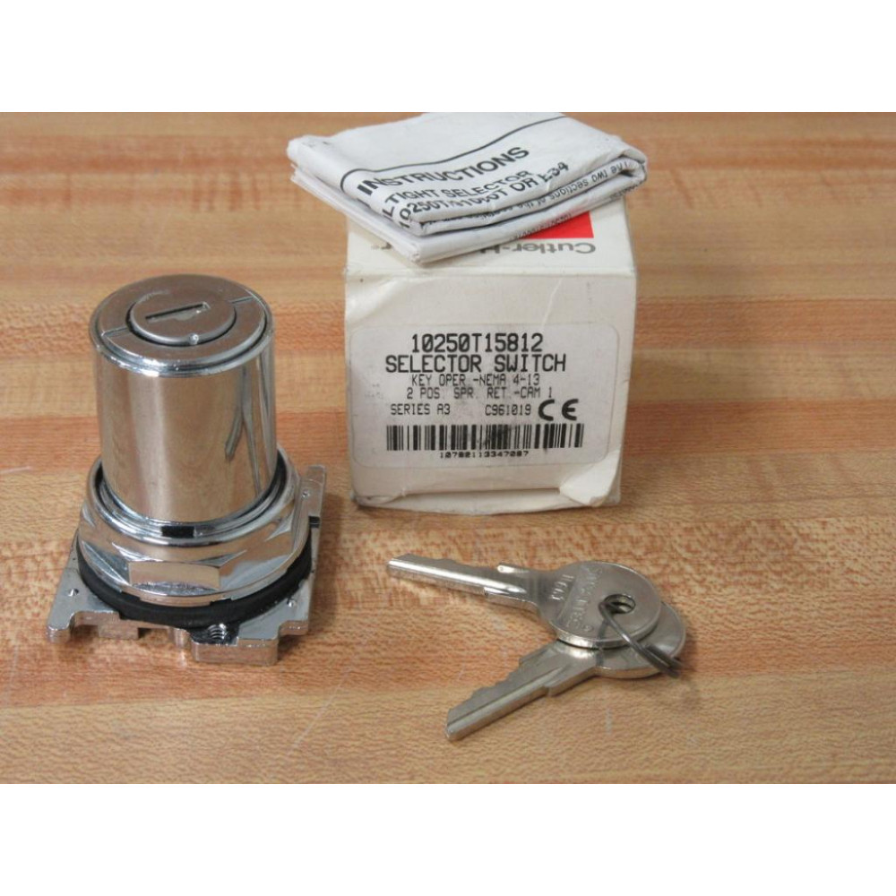 Cutler HammerEaton 10250T15812 Selector Switch