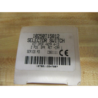 Cutler HammerEaton 10250T15812 Selector Switch
