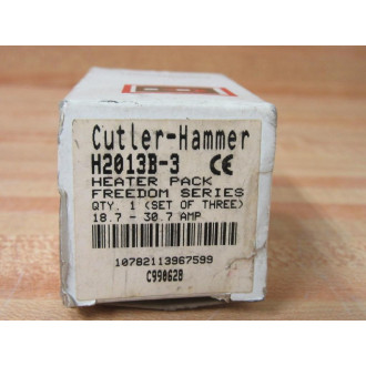 Cutler Hammer H2013B-3 Overload Heating Element H2013B3 (Pack of 3)