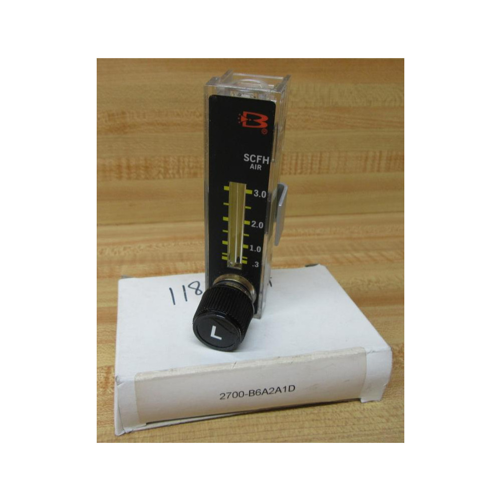 Brooks Instrument 2700-B6A2A1D Flow Meter 2700B6A2A1D Brooks Instrument 2700-B6A2A1D Flow Meter 2700B6A2A1D