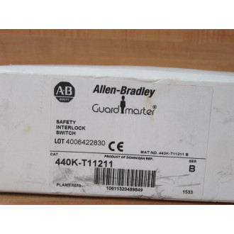 Allen Bradley 440K-T11211 Safety Interlock Switch 440KT11211