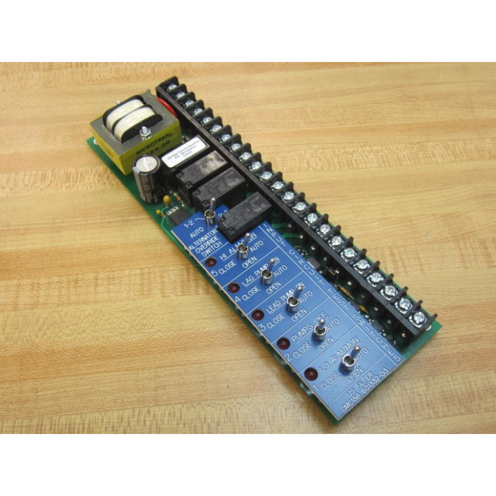 Consolidated Electric CB2DCNC15 Circuit Board 601332-0003-B - Used Consolidated Electric CB2DCNC15 Circuit Board 601332-0003-B - Used