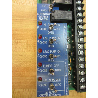 Consolidated Electric CB2DCNC15 Circuit Board 601332-0003-B - Used