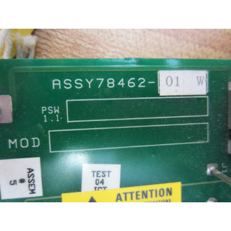 Bently Nevada 81545-01 Relay  Board 78462-01 Rev.W - New No Box