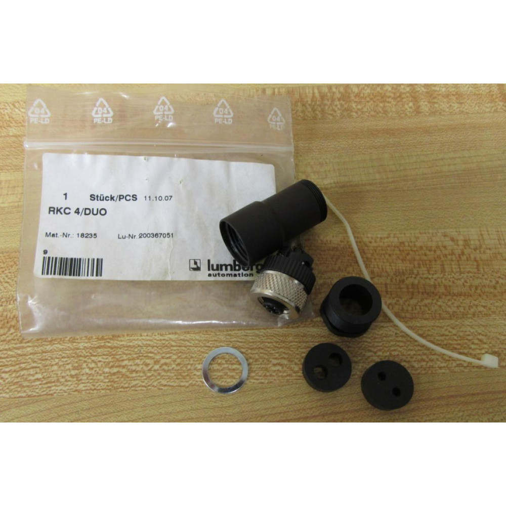 Lumberg 18235 Connector RKC 4DUO Lumberg 18235 Connector RKC 4DUO