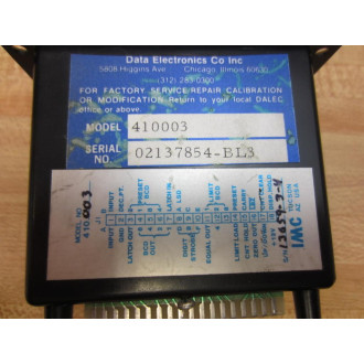 Data Electronics 410003 Input Module - New No Box