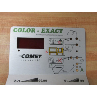 Comet 17500.2 Color Exact Ctrl Panel Faceplate 175002 2 Wire Leads - New No Box Comet 17500.2 Color Exact Ctrl Panel Faceplate 175002 2 Wire Leads - New No Box