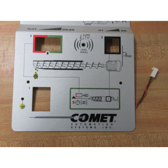 Comet 17500.2 Color Exact Ctrl Panel Faceplate 175002 2 Wire Leads - New No Box Comet 17500.2 Color Exact Ctrl Panel Faceplate 175002 2 Wire Leads - New No Box