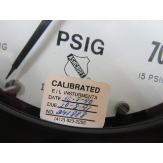 Ashcroft 241888 Dura Gauge 059967 - New No Box Ashcroft 241888 Dura Gauge 059967 - New No Box