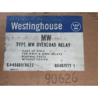 Westinghouse MW Overload Relay 456D918G23