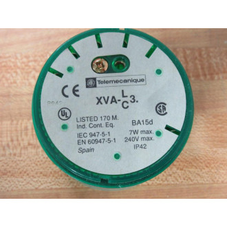 Telemecanique XVA-LC3-G Stack Light XVA C33 wo Bulb Telemecanique XVA-LC3-G Stack Light XVA C33 wo Bulb