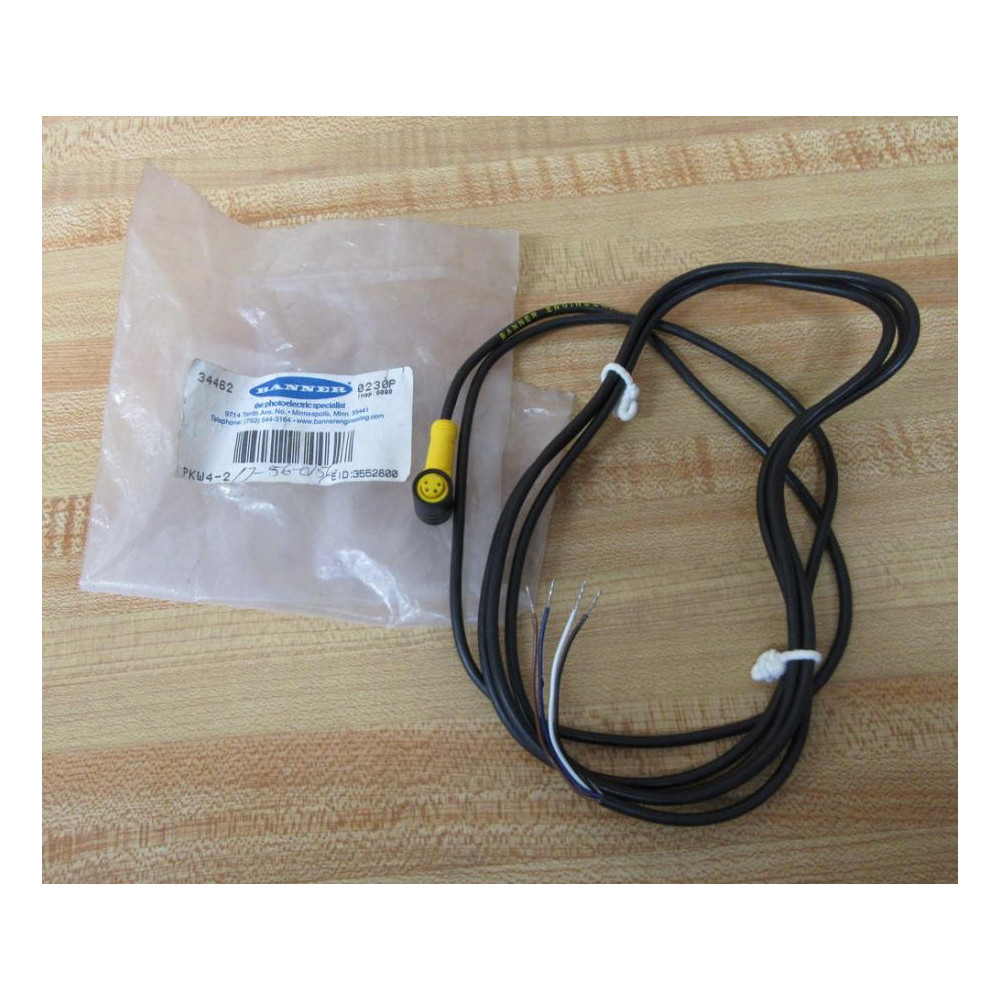 Banner PKW4-2 Cordset 34462 Banner PKW4-2 Cordset 34462