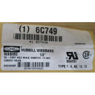 Hubbell WAS050 Wiegmann Hole Seal