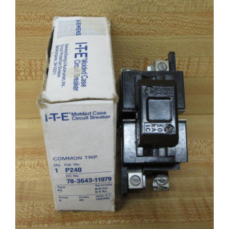 Siemens ITE 78-3643-11979 P240 Circuit Breaker