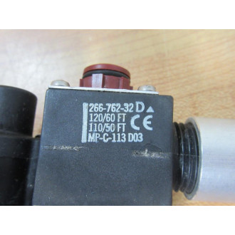 Asco EF8401B202M Solenoid Valve VoltageHZ: 12060, 11050 - Used