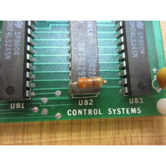 Control Systems 91051 Circuit Board 90051 - Used
