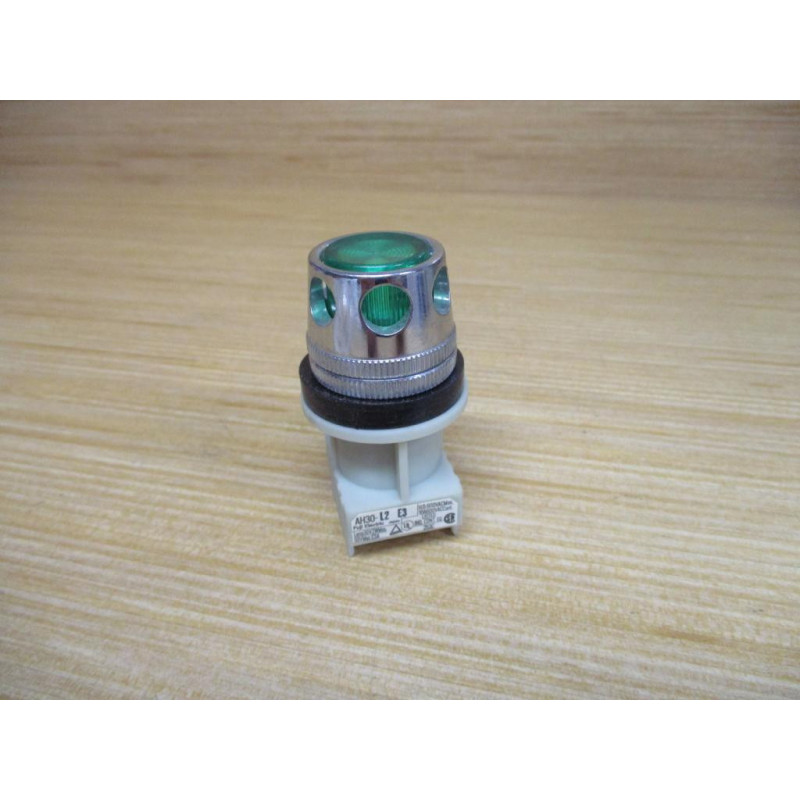Fuji AH30-L2 E3 Pushbutton AH30L2E3 Green - New No Box