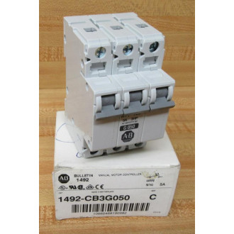 Allen Bradley 1492-CB3G050 Circuit Breaker 1492CB3G050