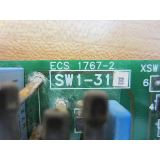 SIEI ECS 1767-2 SW1-31 Board ECS17672 - Used