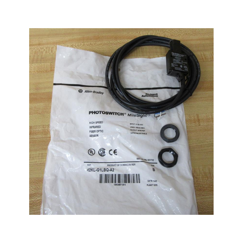 Allen Bradley 42KL-G1LBQ-A2 Photoswitch 42KLG1LBQA2 Allen Bradley 42KL-G1LBQ-A2 Photoswitch 42KLG1LBQA2