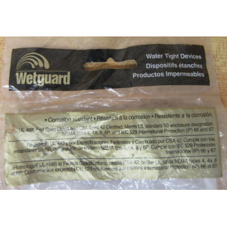 Leviton 4UFD4 Wetguard Plug 163-24W47-000