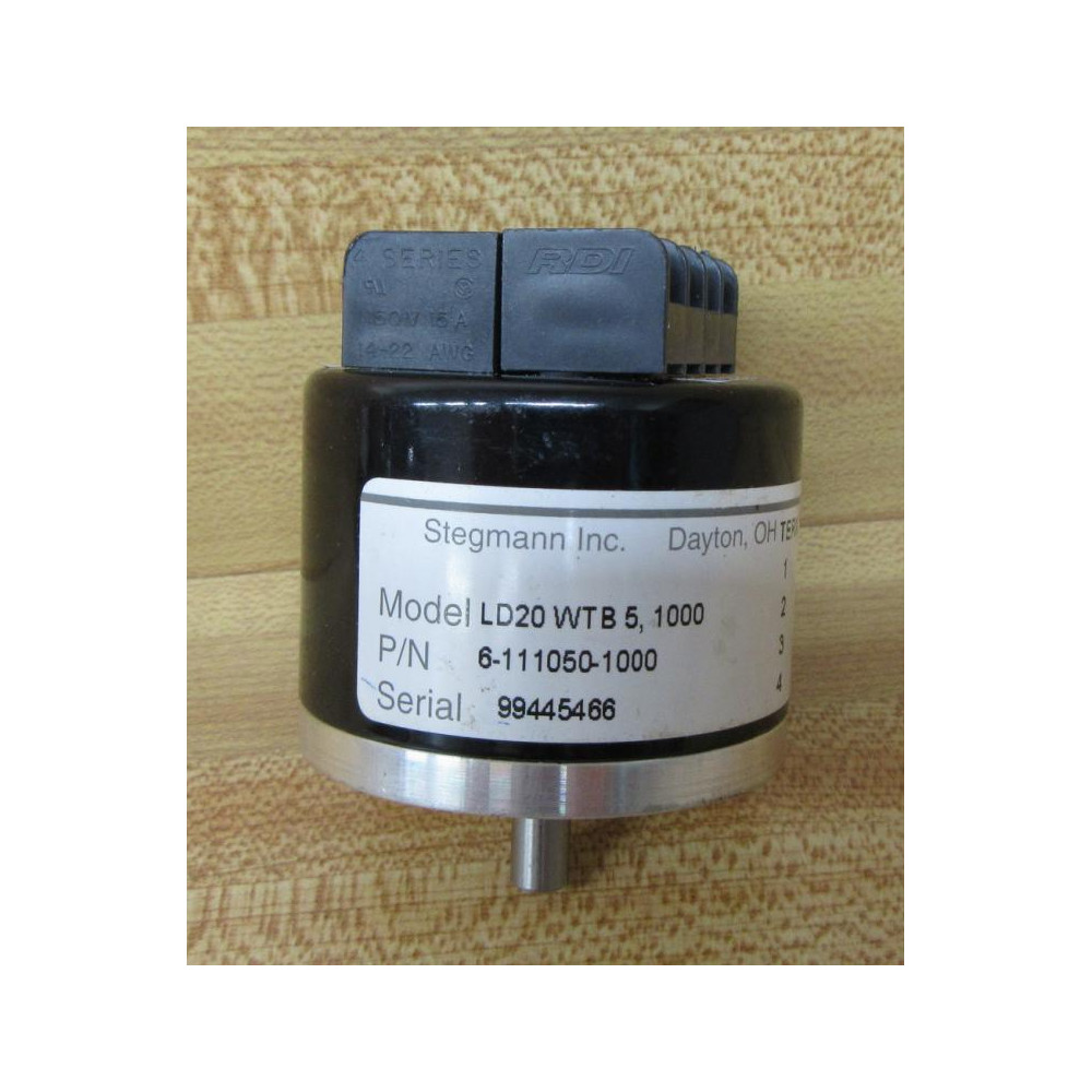 Stegmann 6-111050-1000 Encoder LD20WTB5, 1000 - New No Box Stegmann 6-111050-1000 Encoder LD20WTB5, 1000 - New No Box