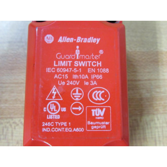 Allen Bradley 440P-MRPS11E Guard Master Limit Switch 440PMRPS11E - Used