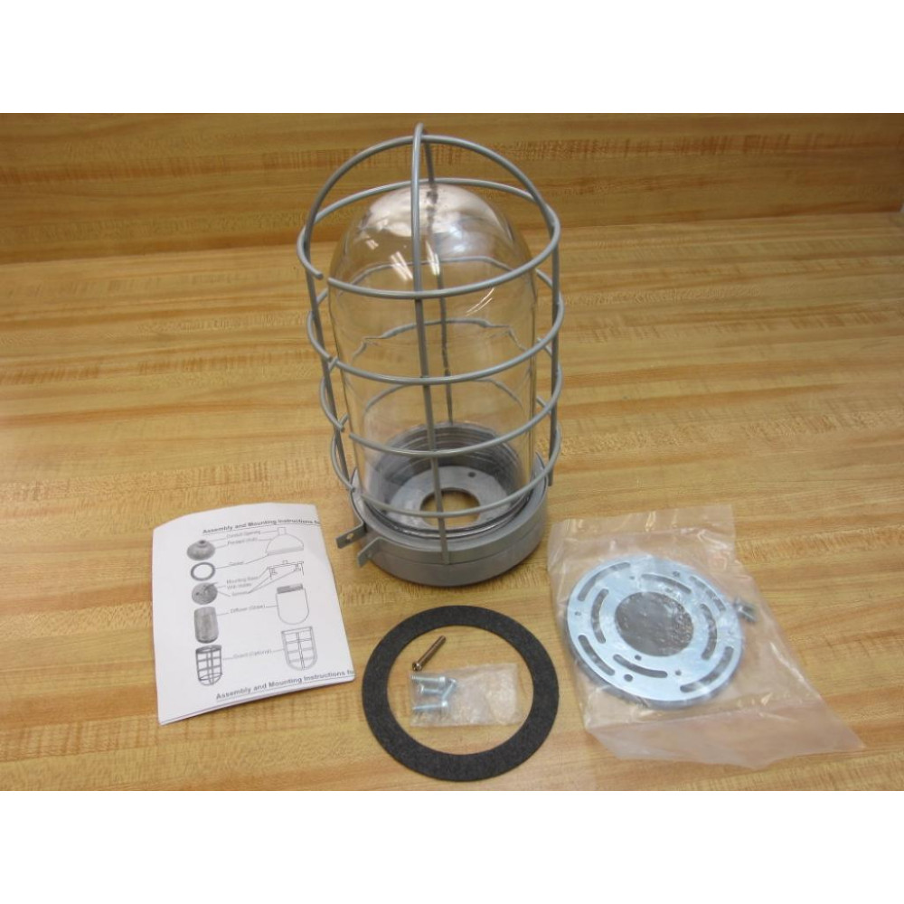 Crouse & Hinds TP7820 Vapor Proof Fixture WO Holder For Base - New No Box Crouse & Hinds TP7820 Vapor Proof Fixture WO Holder For Base - New No Box