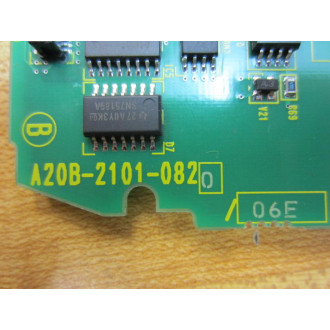 Fanuc A20B-2101-0820 Control Board A20B-2101-082006E - Parts Only