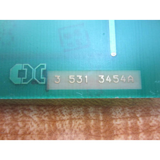 Milacron 3-531-3454A Circuit Board 35313454A - Used