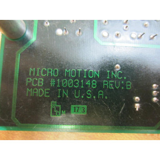 Micro Motion 02596-01 Processor Board 1003148 - New No Box