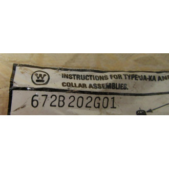 Westinghouse 672B202G01 Collar Assembly