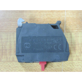 Schneider Telemecanique ZEN-L1121 Contact Block 37751