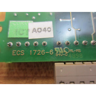 SIEI ECS 1726-6 TB0 Output PCA PCB  ECS17266 - Used