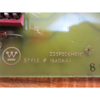 Westinghouse 225P506H01C Output Board 1640A44 WO Varistors - Used