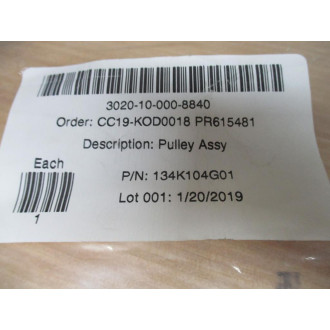 Generic 134K104G01 Pulley Assembly