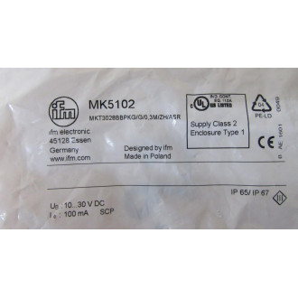IFM Efector MK5102 T-Slot Sensor IFM Efector MK5102 T-Slot Sensor