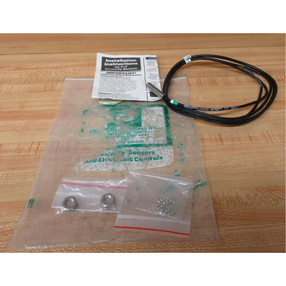 Pepperl + Fuchs 14262S Inductive Sensor NJ1,5-8GM40-E2 Pepperl + Fuchs 14262S Inductive Sensor NJ1,5-8GM40-E2